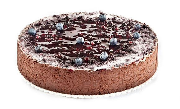 Borůvkový cheesecake